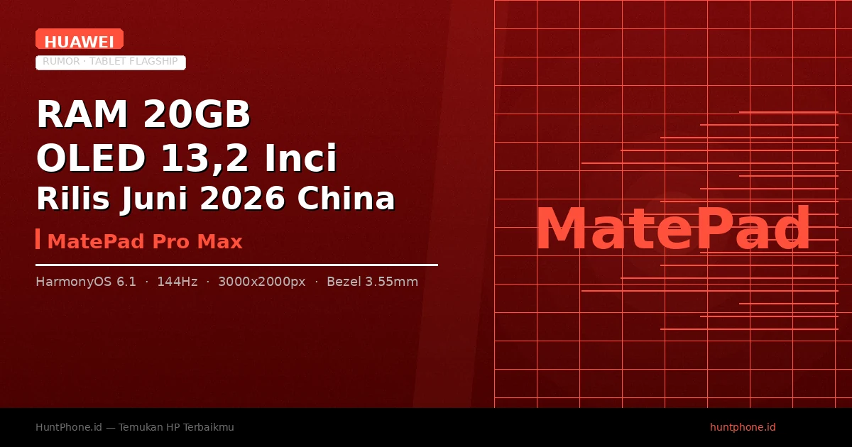 Huawei MatePad Pro Max tablet